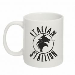 Чашка 320ml Italian Stallion - PrintSalon