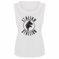 Женская майка Italian Stallion - PrintSalon