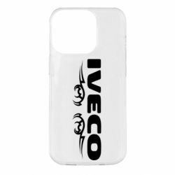 Чехол для iPhone 14 Pro Iveco Logo Art - PrintSalon