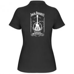 Женское поло Jack Daniel's Guitar - PrintSalon