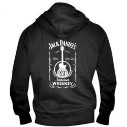 Мужское худи на молнии Jack Daniel's Guitar - PrintSalon