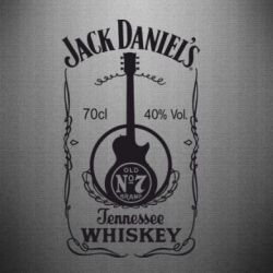 Наклейка Jack Daniel's Guitar - PrintSalon