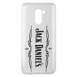 Чехол для Xiaomi Pocophone F1 Jack Daniel's Logo - PrintSalon