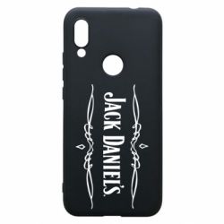 Чехол для Xiaomi Redmi 7 Jack Daniel's Logo - PrintSalon