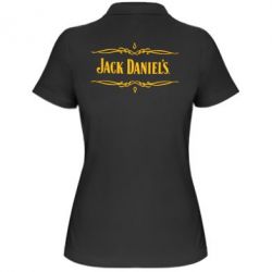 Женское поло Jack Daniel's Logo - PrintSalon