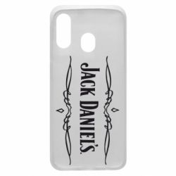 Чехол для Samsung A40 Jack Daniel's Logo