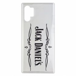 Чехол для Samsung Note 10 Plus Jack Daniel's Logo - PrintSalon