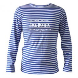 Тельняшка с длинным рукавом Jack Daniel's Logo - PrintSalon