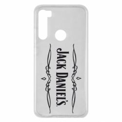 Чехол для Xiaomi Redmi Note 8 Jack Daniel's Logo - PrintSalon