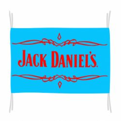 Флаг Jack Daniel's Logo - PrintSalon