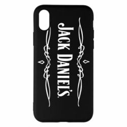 Чехол для iPhone X/Xs Jack Daniel's Logo - PrintSalon