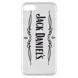 Чехол для iPhone 7 Jack Daniel's Logo - PrintSalon