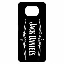 Чехол для Xiaomi Poco X3 Jack Daniel's Logo - PrintSalon