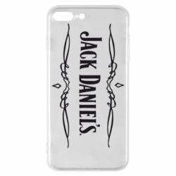 Чехол для iPhone 8 Plus Jack Daniel's Logo - PrintSalon
