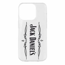 Чехол для iPhone 14 Pro Jack Daniel's Logo - PrintSalon