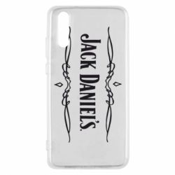 Чехол для Huawei P20 Jack Daniel's Logo - PrintSalon