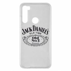 Чехол для Xiaomi Redmi Note 8 Jack Daniel's Old Time - PrintSalon