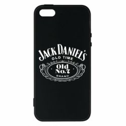 Чехол для iPhone5/5S/SE Jack Daniel's Old Time - PrintSalon
