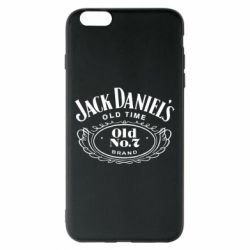 Чехол для iPhone 6 Plus/6S Plus Jack Daniel's Old Time - PrintSalon