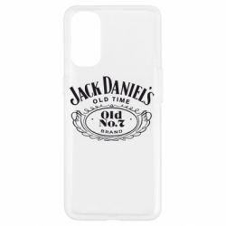 Чехол для Oppo Reno 4 Jack Daniel's Old Time - PrintSalon