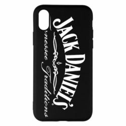Чохол для iPhone X/Xs Jack daniel's Traditions - PrintSalon