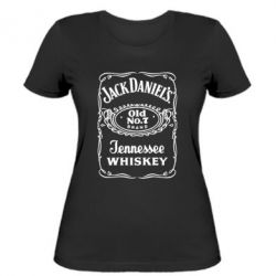 Женская футболка Jack Daniel's Whiskey - PrintSalon