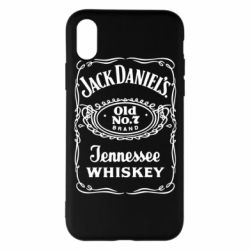 Чехол для iPhone X/Xs Jack Daniel's Whiskey - PrintSalon