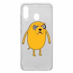 Чехол для Samsung A30 Jake from  Adventure Time - PrintSalon