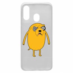 Чехол для Samsung A40 Jake from  Adventure Time - PrintSalon