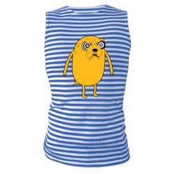 Майка-тельняшка Jake from  Adventure Time - PrintSalon