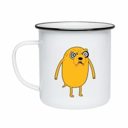Кружка эмалированная Jake from  Adventure Time - PrintSalon