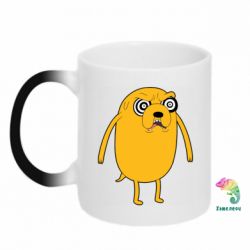 Чашка-хамелеон Jake from  Adventure Time