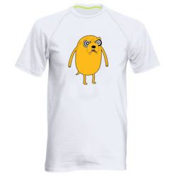Мужская футболка для спорта Jake from  Adventure Time - PrintSalon