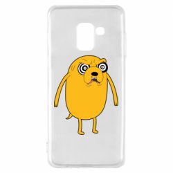 Чехол для Samsung A8 2018 Jake from  Adventure Time - PrintSalon