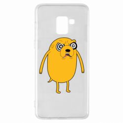 Чехол для Samsung A8+ 2018 Jake from  Adventure Time - PrintSalon
