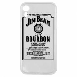 Чехол для iPhone XR James Beam whiskey - PrintSalon
