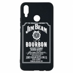 Чехол для Huawei P Smart Plus 2018 James Beam whiskey - PrintSalon