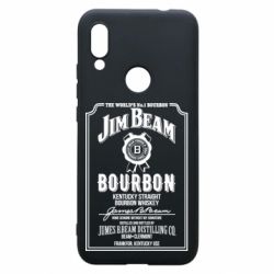Чехол для Xiaomi Redmi 7 James Beam whiskey - PrintSalon