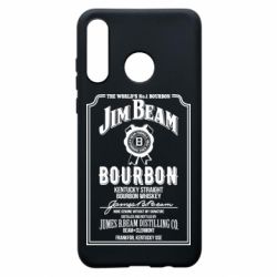 Чехол для Huawei P30 Lite James Beam whiskey - PrintSalon