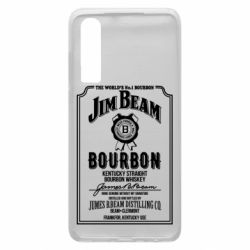 Чехол для Huawei P30 James Beam whiskey - PrintSalon