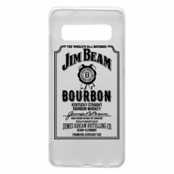 Чехол для Samsung S10 James Beam whiskey - PrintSalon
