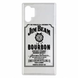 Чехол для Samsung Note 10 Plus James Beam whiskey - PrintSalon