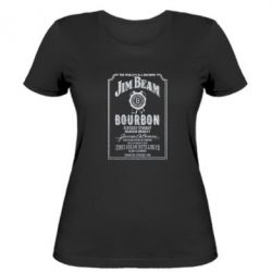 Женская футболка James Beam whiskey - PrintSalon