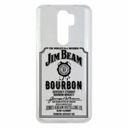 Чехол для Xiaomi Redmi Note 8 Pro James Beam whiskey - PrintSalon