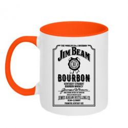 Чашка двокольорова James Beam whiskey