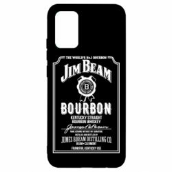 Чехол для Samsung A02s/M02s James Beam whiskey - PrintSalon