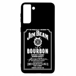 Чехол для Samsung S21 Ultra James Beam whiskey - PrintSalon