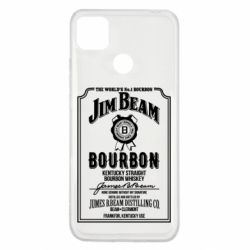 Чехол для Xiaomi Redmi 9c James Beam whiskey