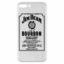 Чехол для iPhone 8 Plus James Beam whiskey - PrintSalon