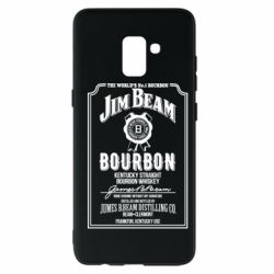 Чехол для Samsung A8+ 2018 James Beam whiskey - PrintSalon